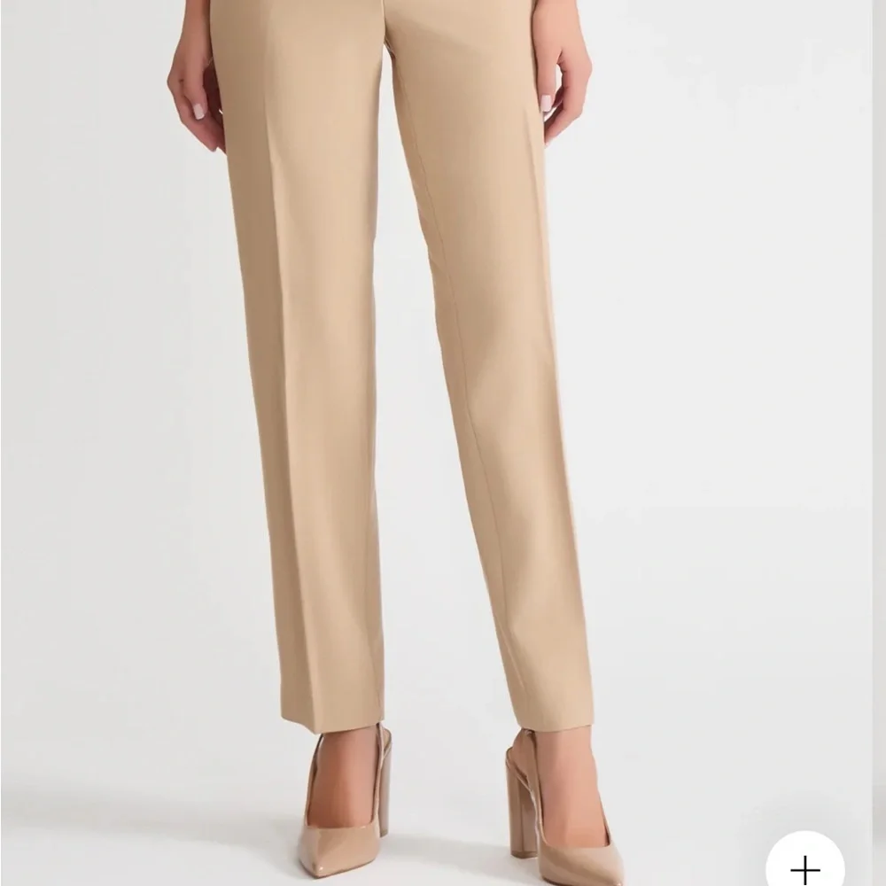 Jones New York Chic Camel Women's Straight Leg Pants